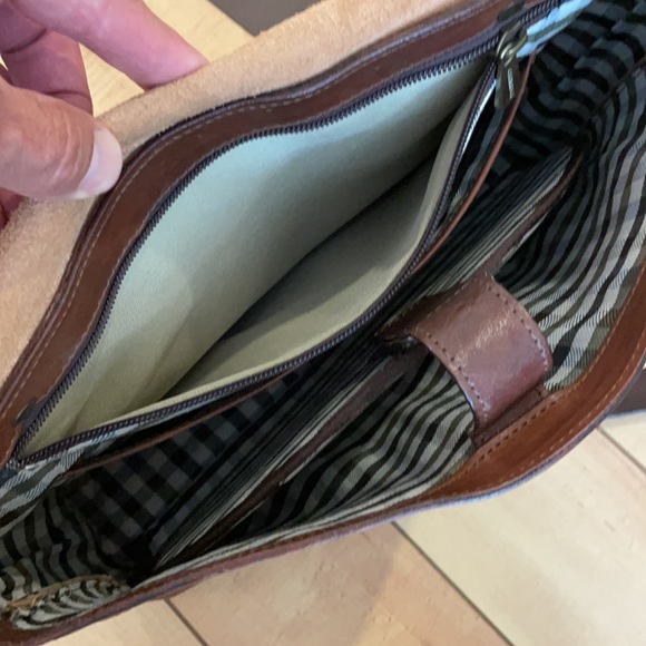 Chiarugi Old Tuscany Leather Messenger Bag WT - Picture 10 of 15